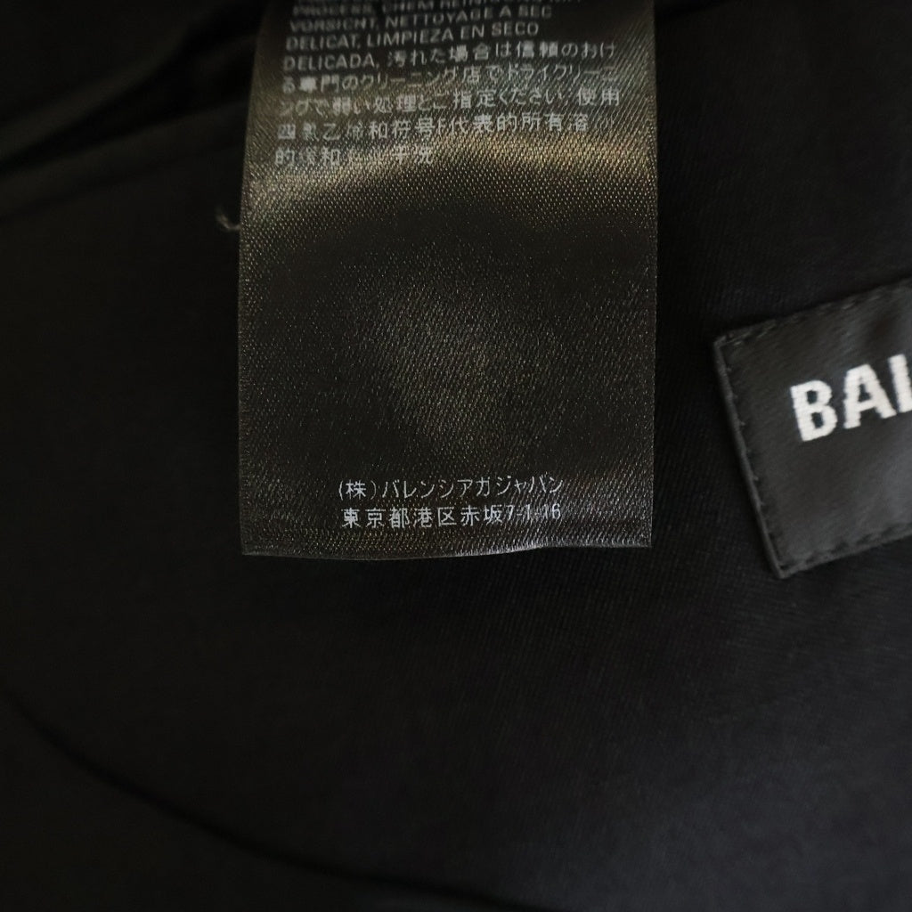BALENCIAGA(バレンシアガ) 21AW デストロイ オーバー 2B テーラード ジャケット ブラック