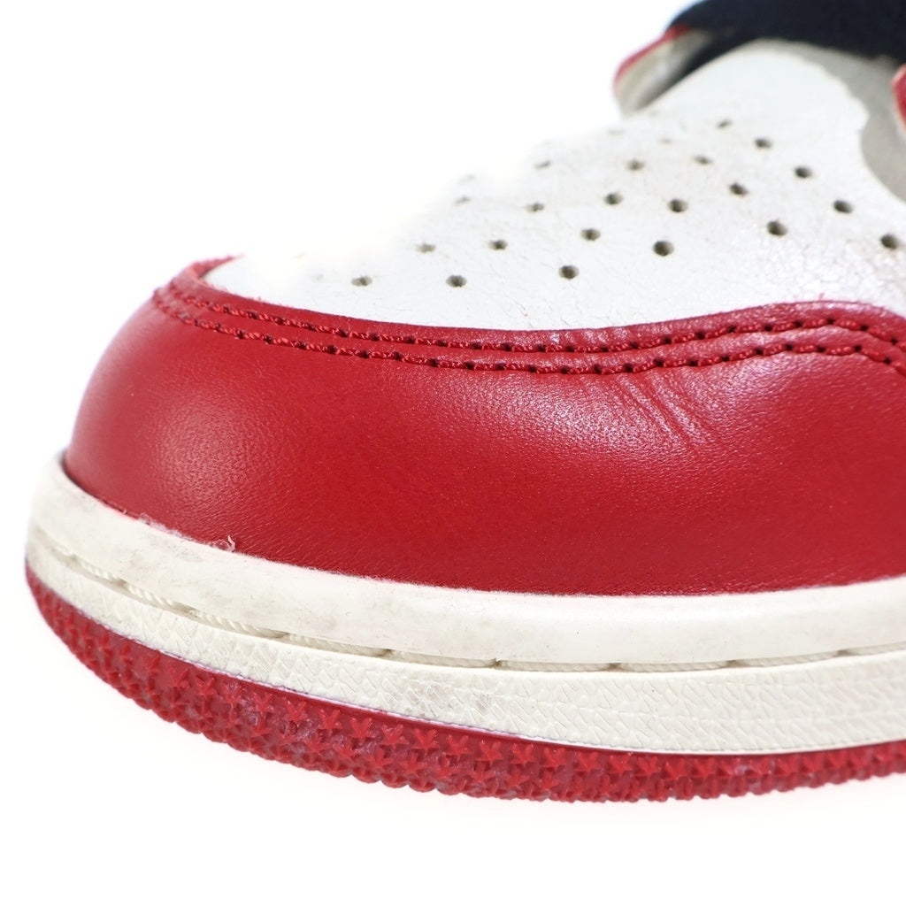 NIKE(ナイキ) AIR JORDAN 1 HIGH OG LOST FOUND CHICAGO DZ5485-612 エアジョーダン1 ロスト ファウンド シカゴ ハイカットスニーカー レッド/ホワイト US8/26cm