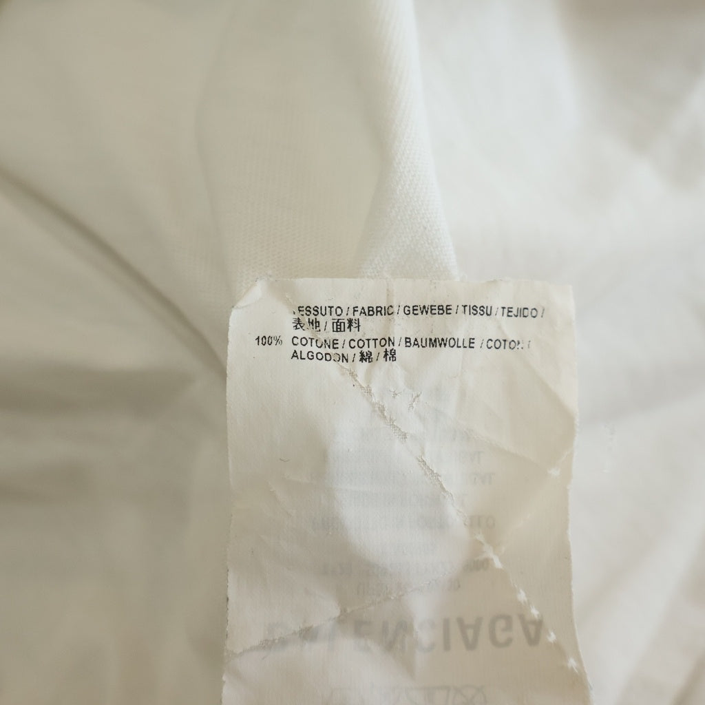 BALENCIAGA(バレンシアガ) BB MODE ロゴ プリント 半袖 Tシャツ カットソー ホワイト