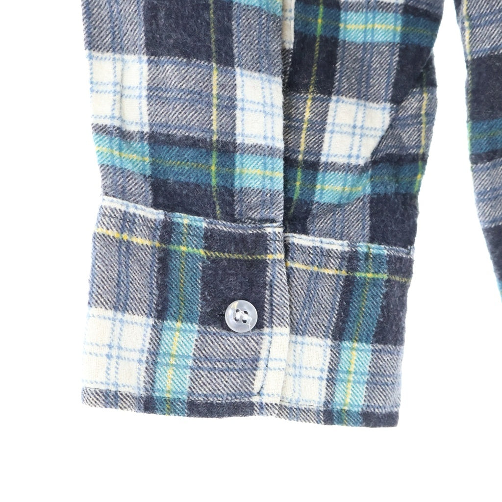 Rebuild by needles(リビルドバイニードルス) Flannel Shirt 再構築 長袖フランネルシャツ マルチ