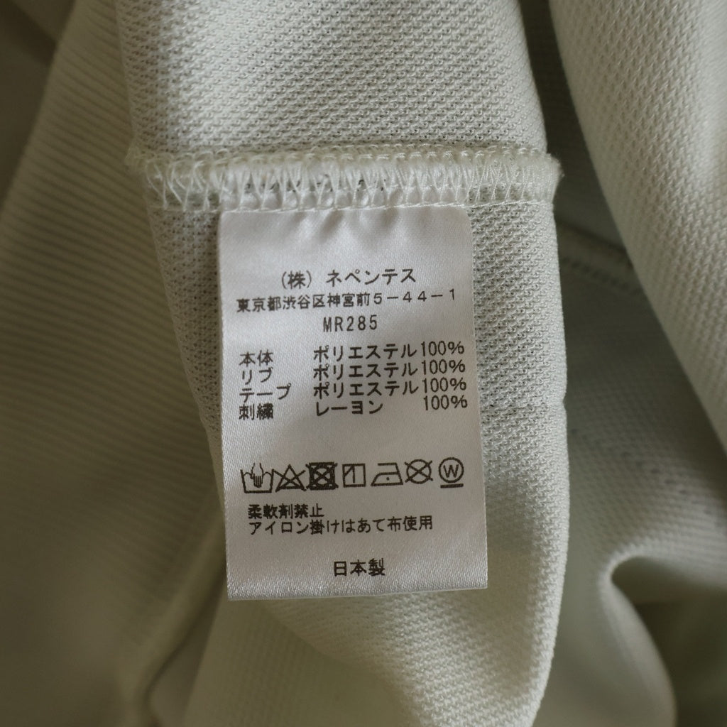 Needles(ニードルス) Track Crew Neck Shirt トラッククルーネック スウェット ホワイト/パープル MR285