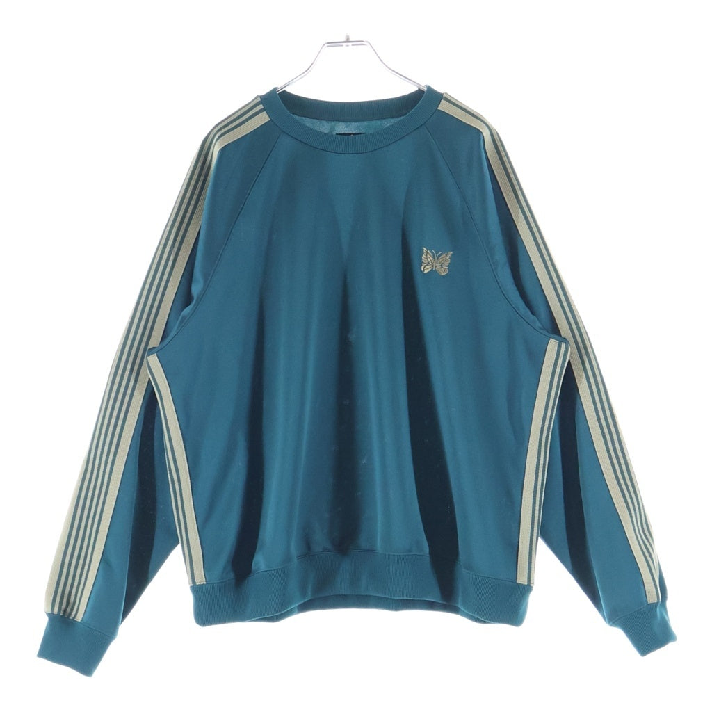Needles(ニードルス) Track Crew Neck Shirt トラッククルーネック スウェット グリーン/ゴールド SX405