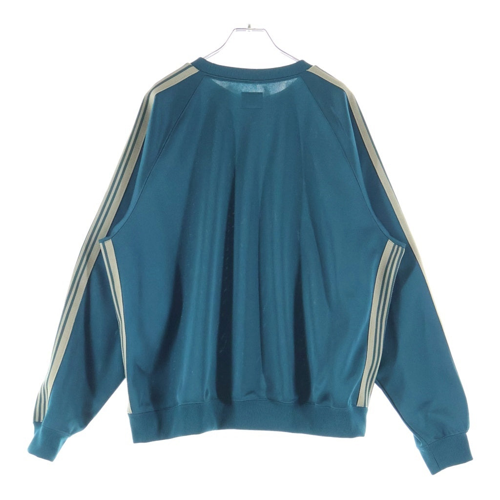 Needles(ニードルス) Track Crew Neck Shirt トラッククルーネック スウェット グリーン/ゴールド SX405