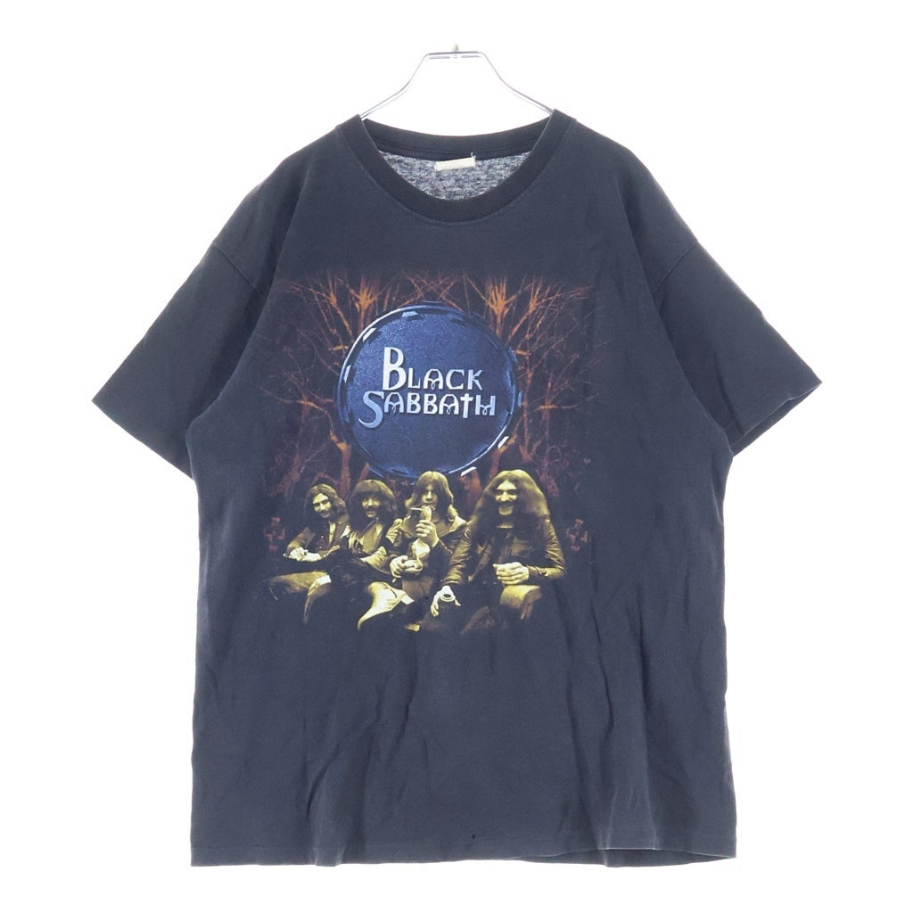VINTAGE(ヴィンテージ) 90s Black Sabbath New Year's Eve Tour T-Shirt ブラックサバス 両面プリント ツアーTシャツ カットソー ブラック