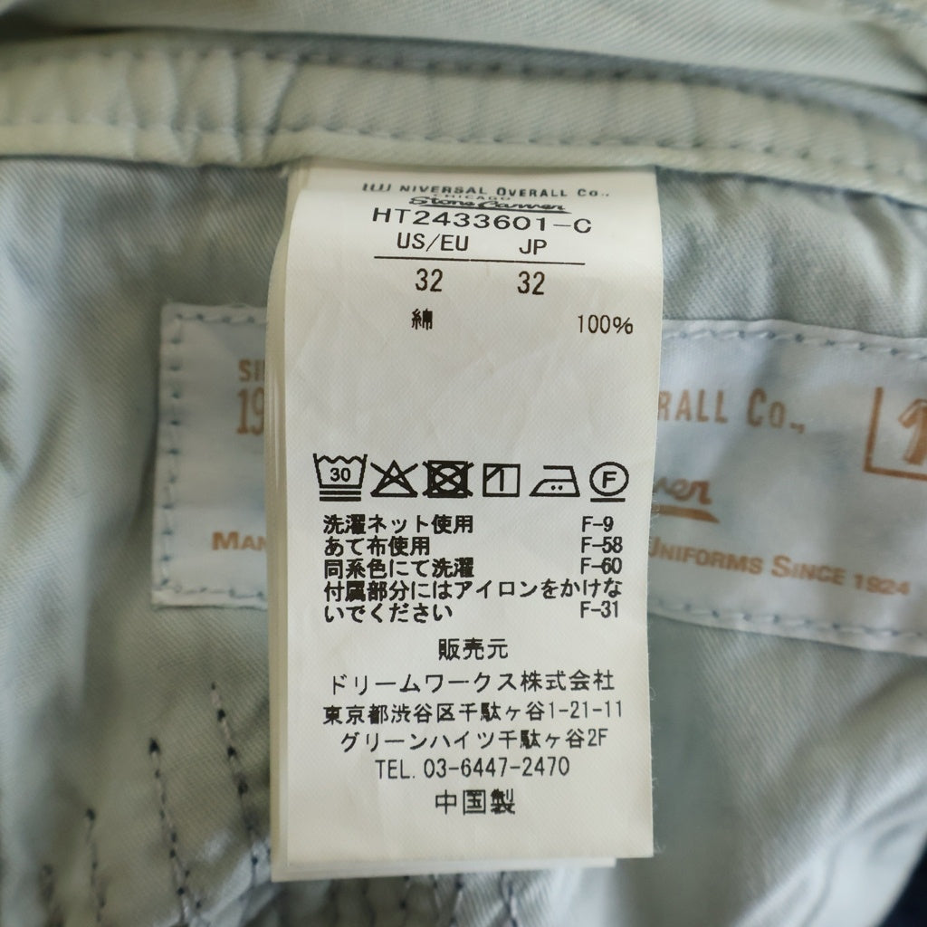 UNIVERSAL OVERALL(ユニバーサルオーバーオール) 12.75oz CONE DENIM リメイクペインターパンツ インディゴ HT2433601-C