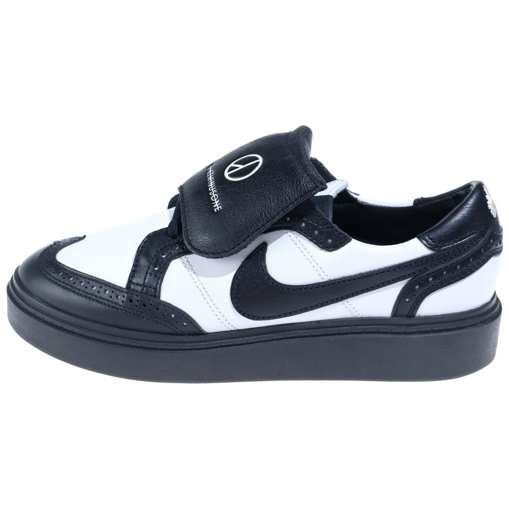NIKE(ナイキ) ×PEACEMINUSONE KWONDO1 ピースマイナスワン レザーローカットスニーカー ブラック/ホワイト US11/29cm DH2482-101