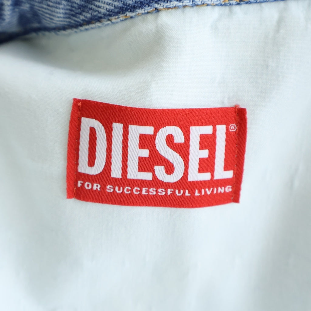 DIESEL(ディーゼル) D-MARGE-S1 ジップアップ デニム ジャケット インディゴ 0GHAC