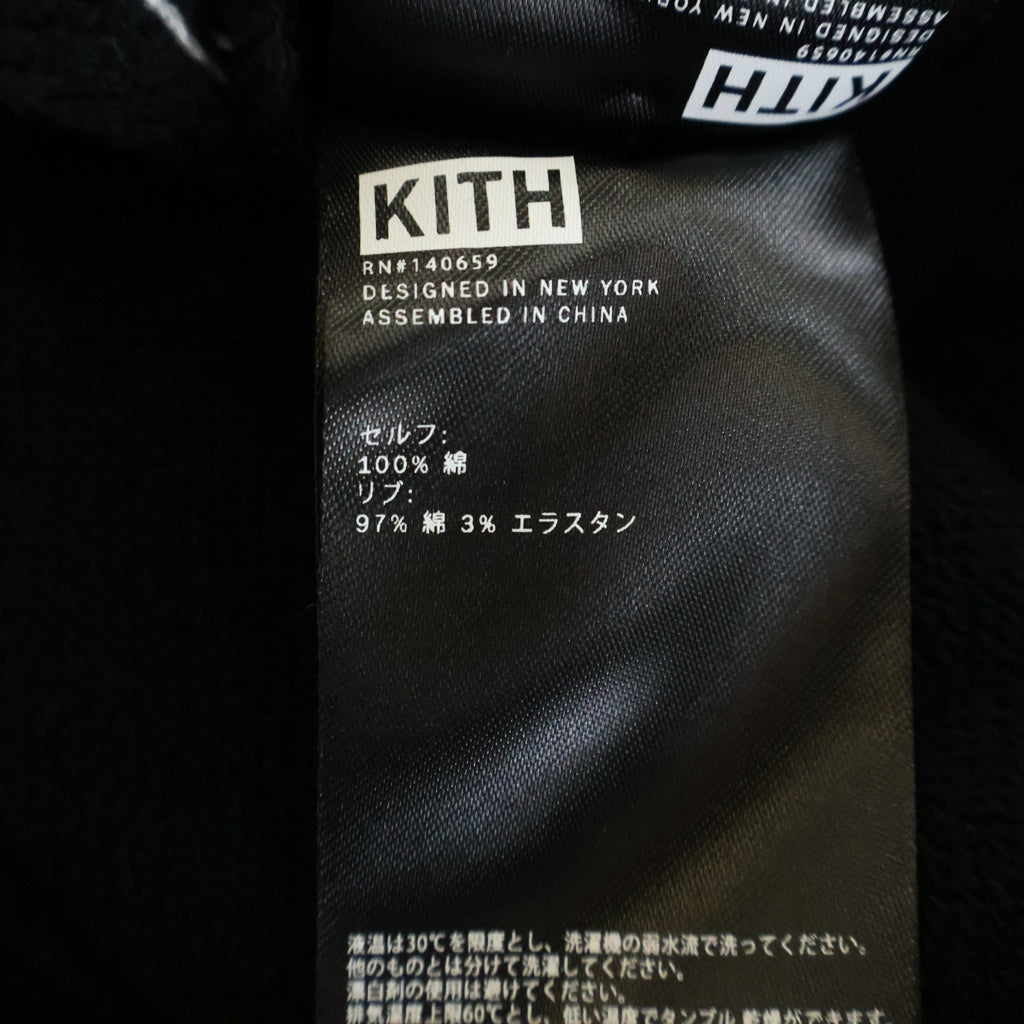 KITH(キス) 21AW City Script Hoodie シティ スクリプト フーディー スウェット プルオーバー パーカー ブラックKHM030347