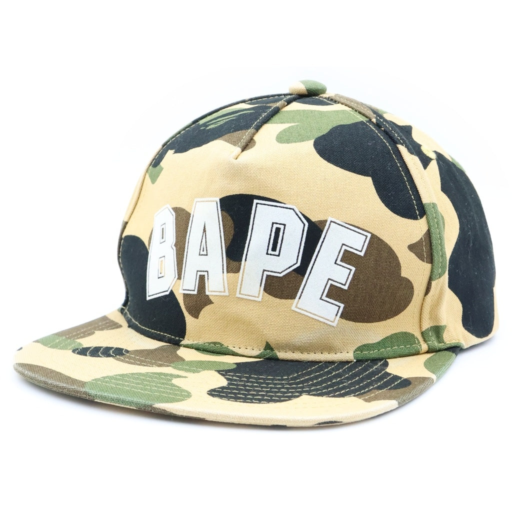 A BATHING APE(アベイシングエイプ) 1st Camo BAPE 6-PANEL CAP キャップ 帽子 カーキ