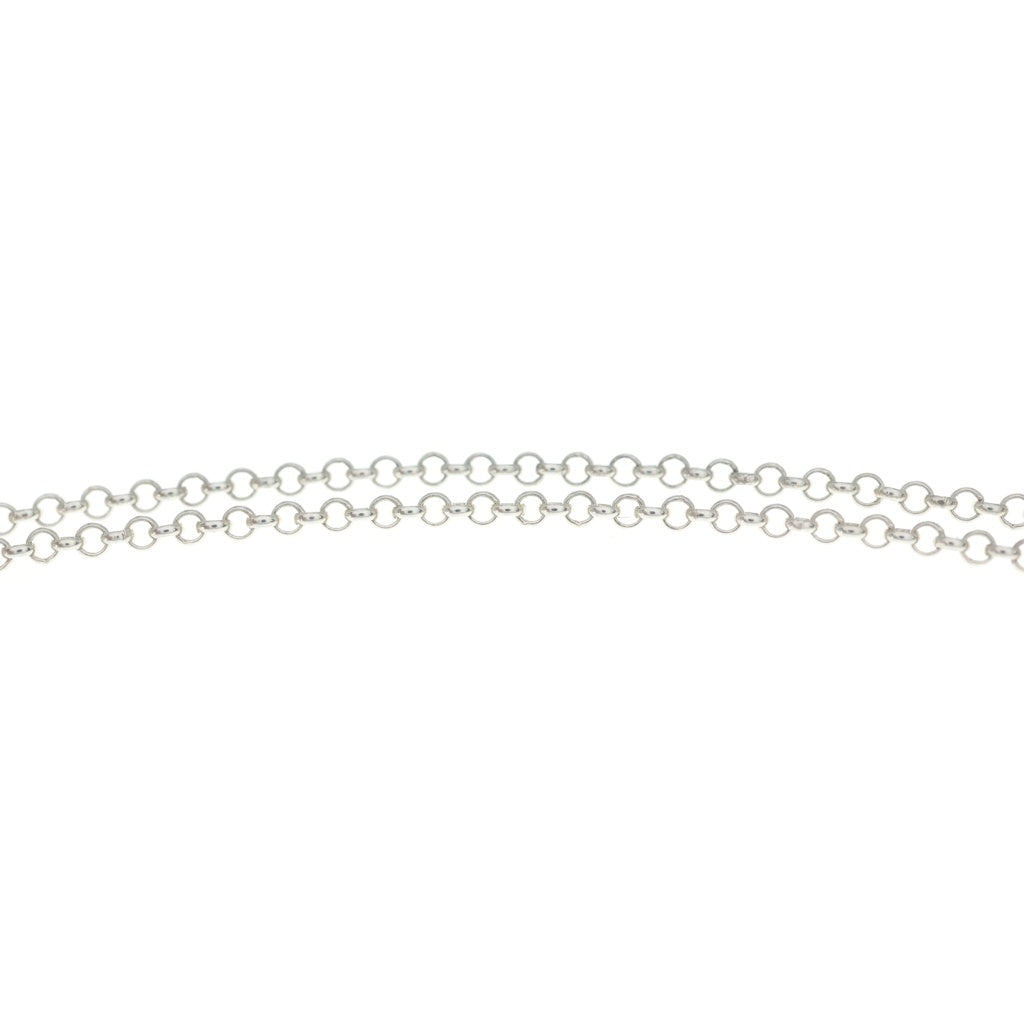 CHROME HEARTS(クロムハーツ) NECKCHAIN R20 ロールチェーンネックレス 20inch シルバー BCA084