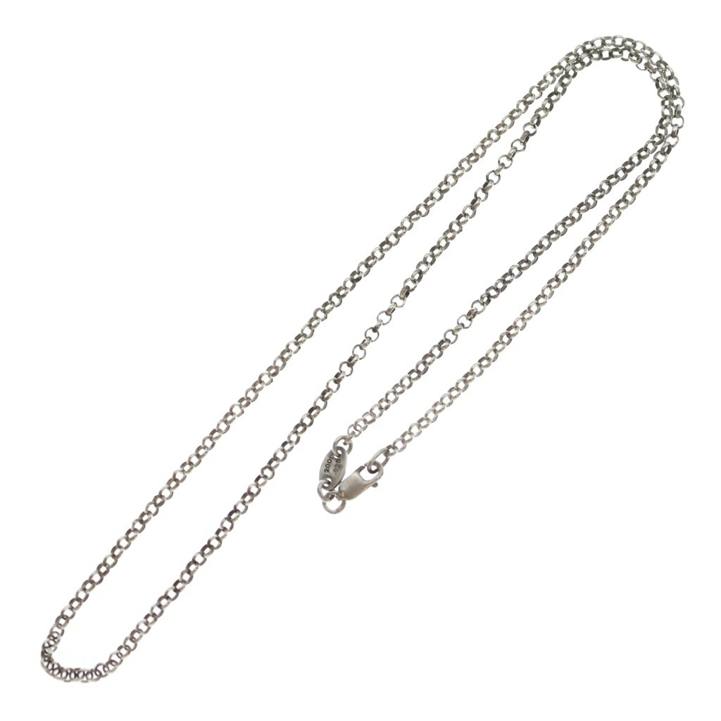 CHROME HEARTS(クロムハーツ) NECKCHAIN R18 ロールチェーンネックレス 18inch シルバー BCA083