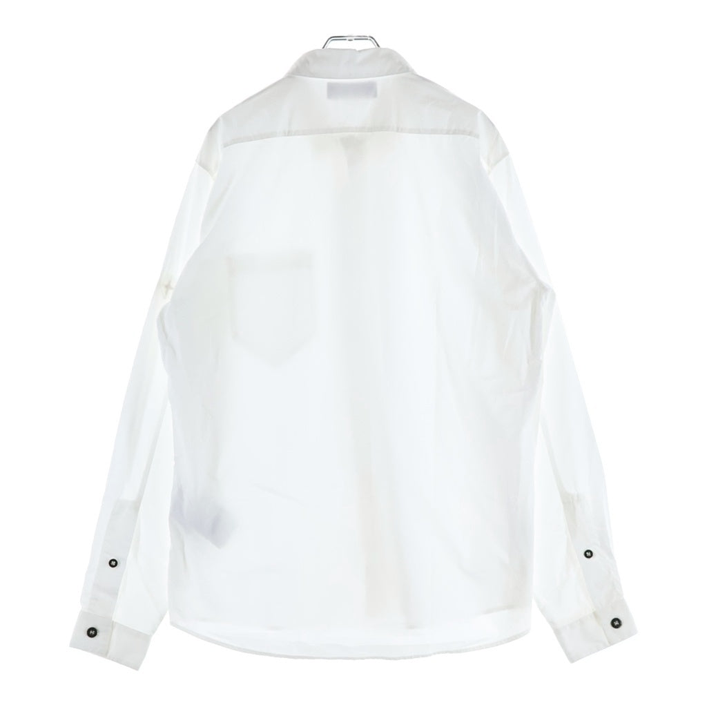 STONE ISLAND(ストーンアイランド) アームロゴロングスリーブシャツ ホワイト 741512510