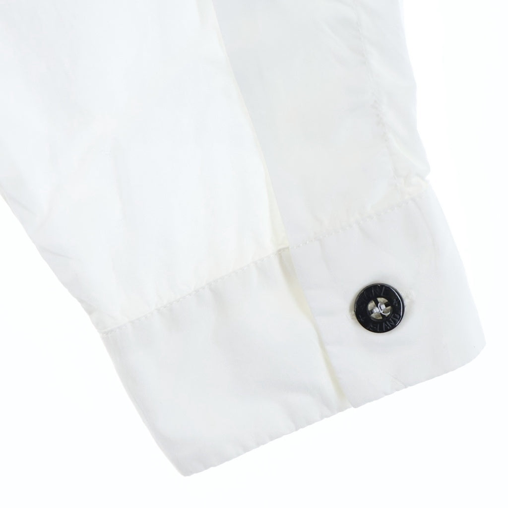 STONE ISLAND(ストーンアイランド) アームロゴロングスリーブシャツ ホワイト 741512510