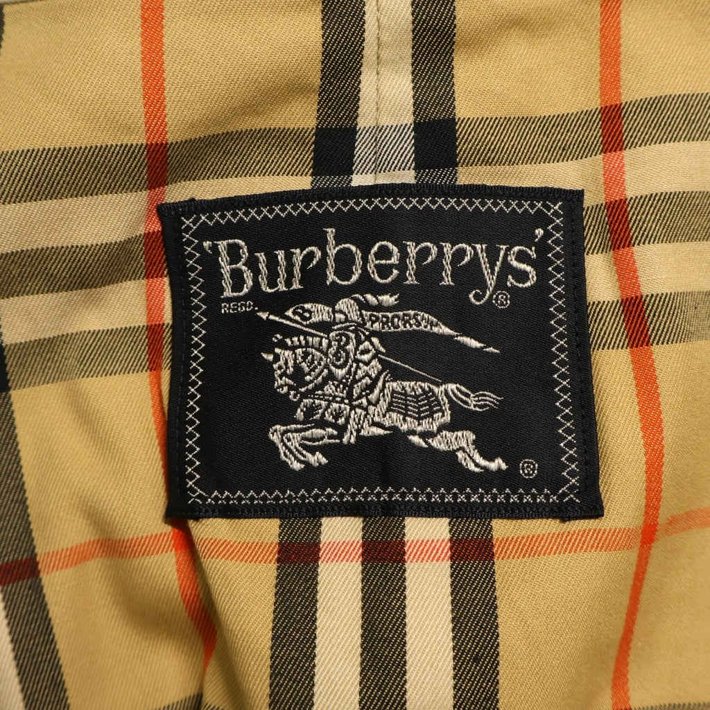 BURBERRY(バーバリー) ノバチェック裏地 ステンカラーコート アウター ベージュ WRO50-902-80