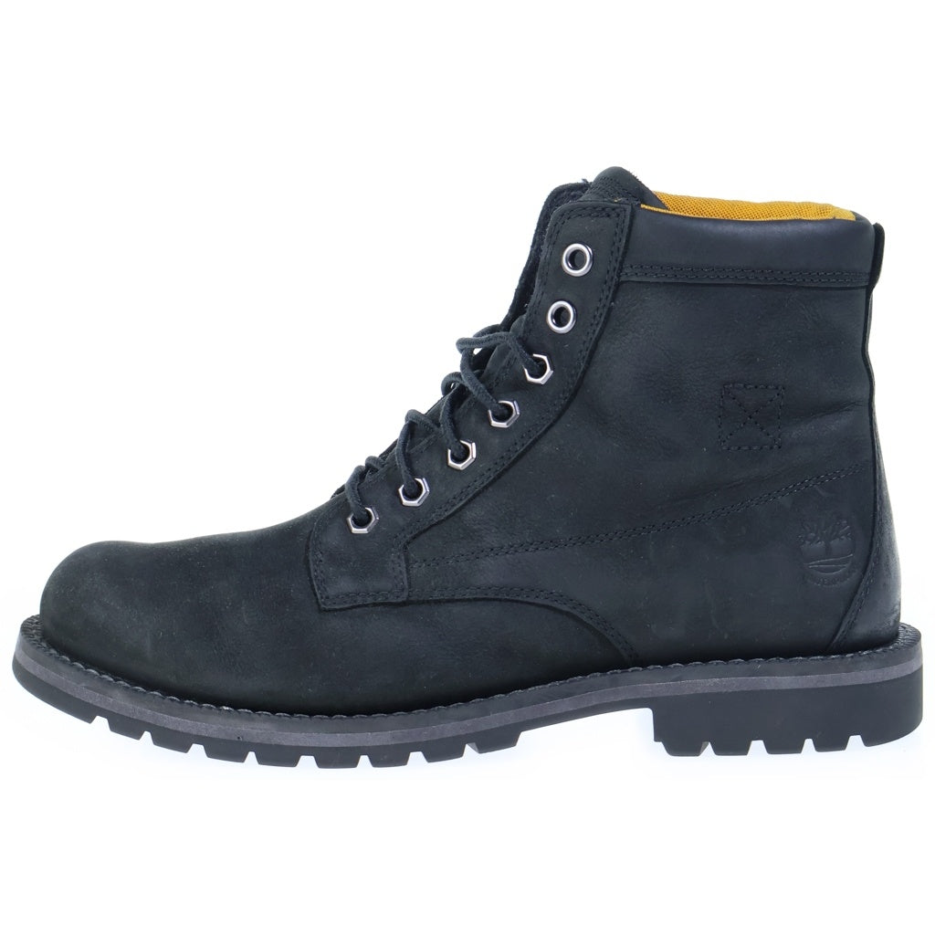 Timberland(ティンバーランド) REDWOOD FALLS MID WATERPROOF BOOTS レッドウッド フォールズ ミッド ウォータープルーフ レザー ブーツ ブラック US9/27cm 0A44P1 015