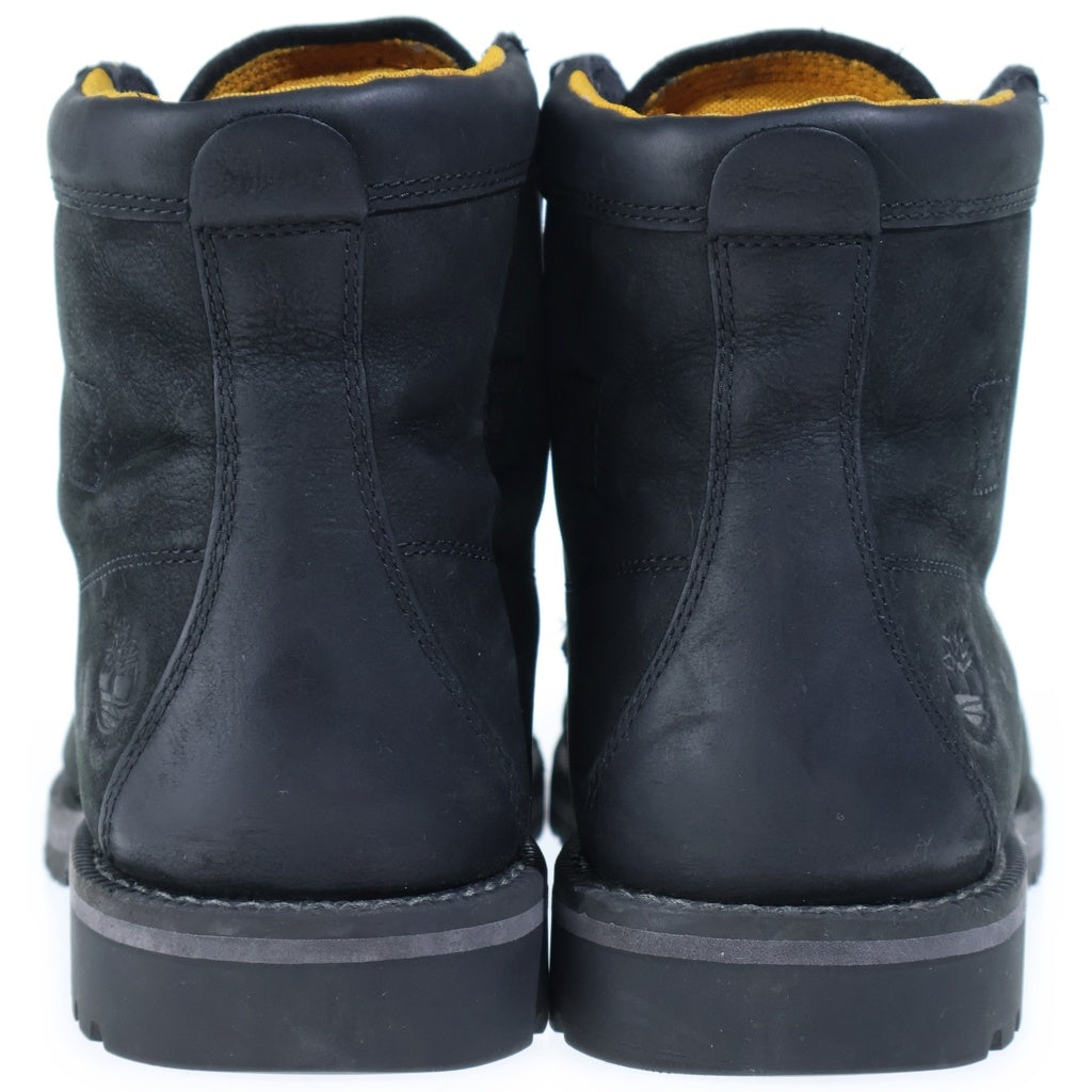Timberland(ティンバーランド) REDWOOD FALLS MID WATERPROOF BOOTS レッドウッド フォールズ ミッド ウォータープルーフ レザー ブーツ ブラック US9/27cm 0A44P1 015