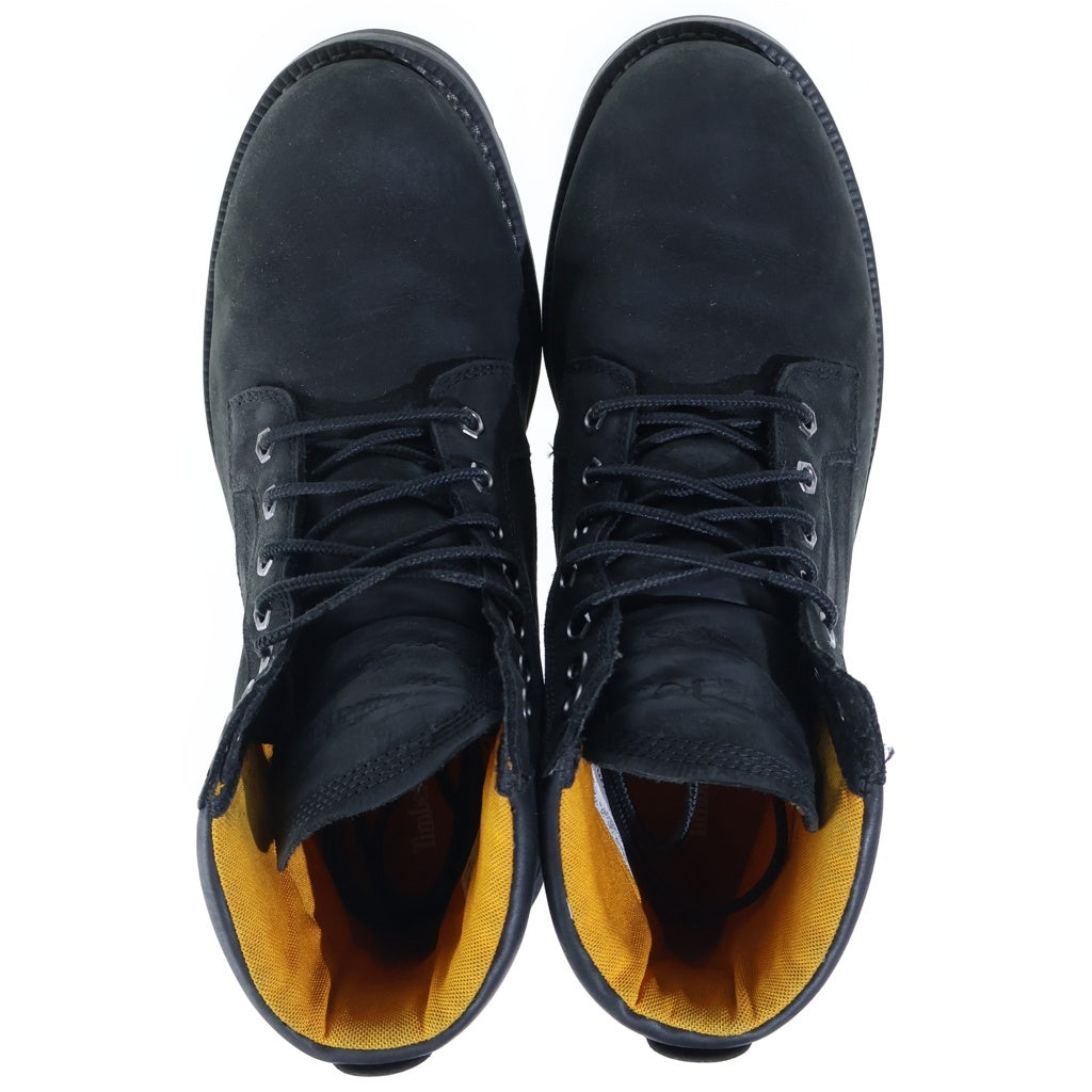 Timberland(ティンバーランド) REDWOOD FALLS MID WATERPROOF BOOTS レッドウッド フォールズ ミッド ウォータープルーフ レザー ブーツ ブラック US9/27cm 0A44P1 015