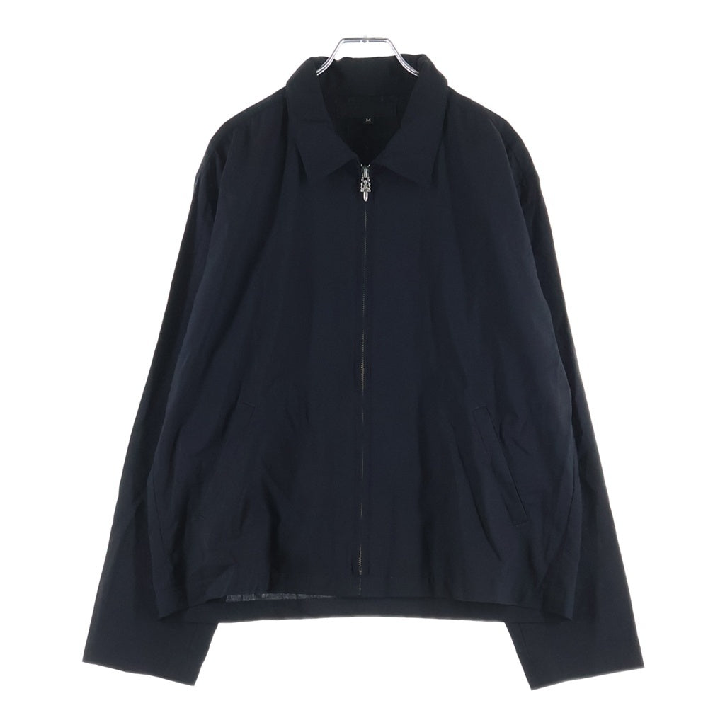 CHROME HEARTS(クロムハーツ) OLD ダガージップ スタンダードカラー ウール ジップアップ ジャケット ブラック