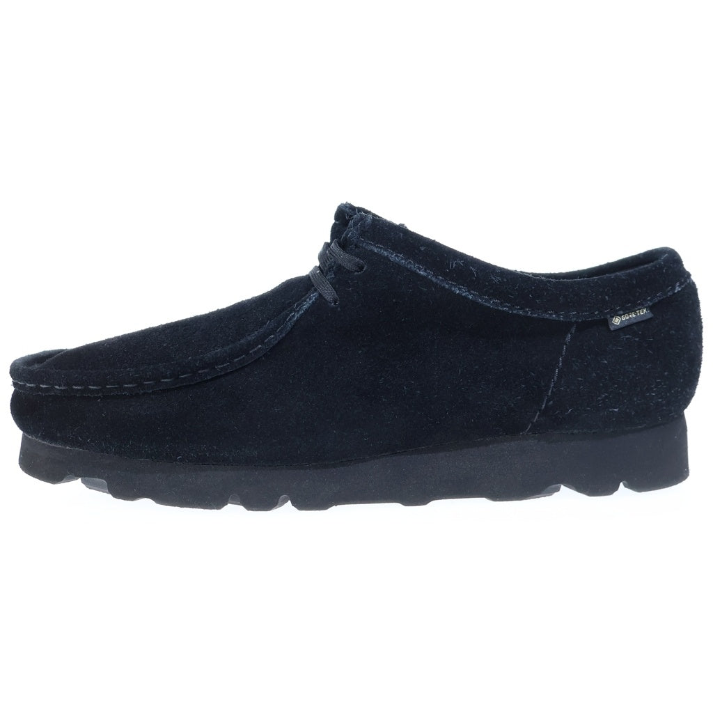 Clarks(クラークス) Wallabee GTX ワラビー ゴアテックス スエード ブーツ シューズ ブラック 261494497085