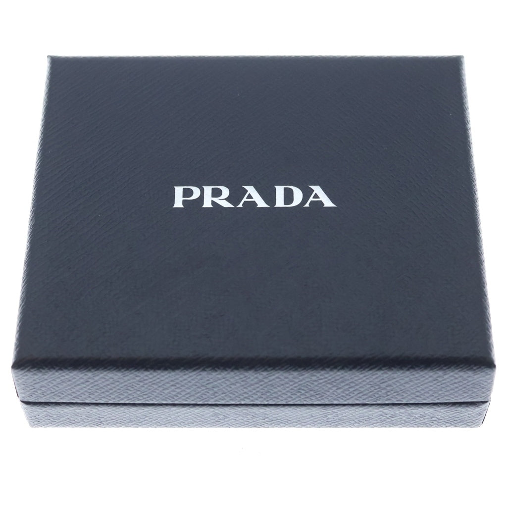 PRADA(プラダ) サフィアーノ トライアングル カード ケース ブラック 2MC067