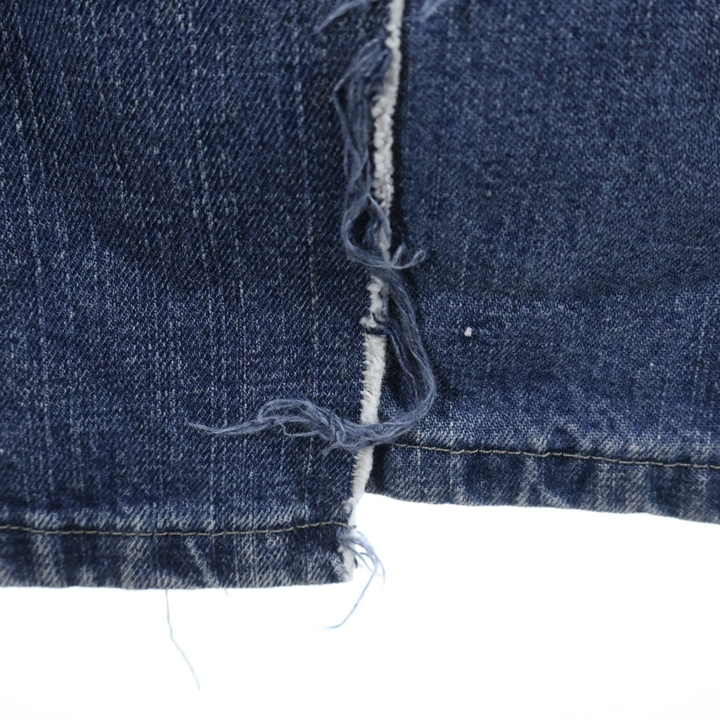NO BRAND(ノーブランド) OLD PARK オールド パーク 再構築 ワイド ペインター デニム パンツ インディゴ