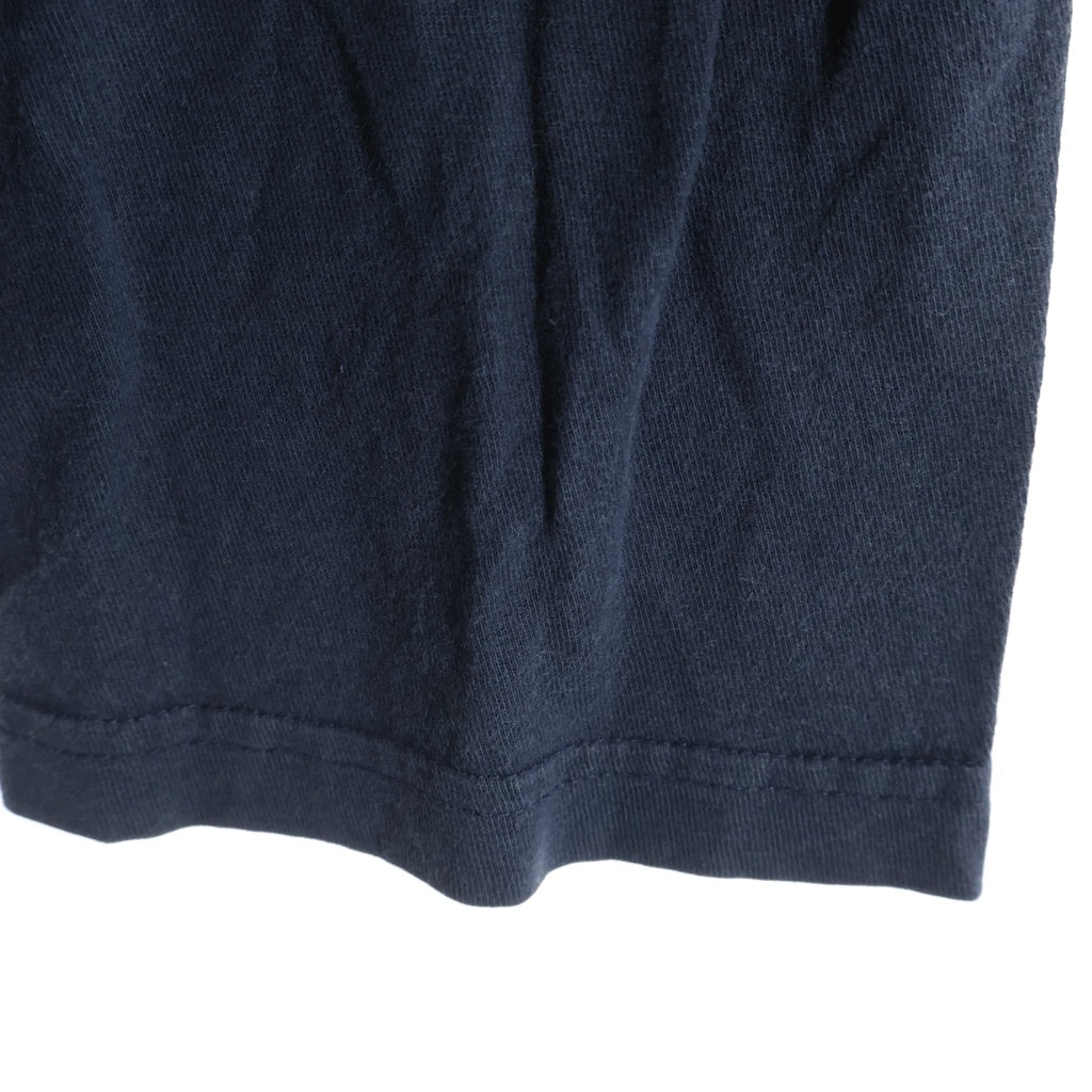 OLD PARK(オールドパーク) ×NIKE 再構築 ロゴ プリント 長袖 Tシャツ カットソー ブラック
