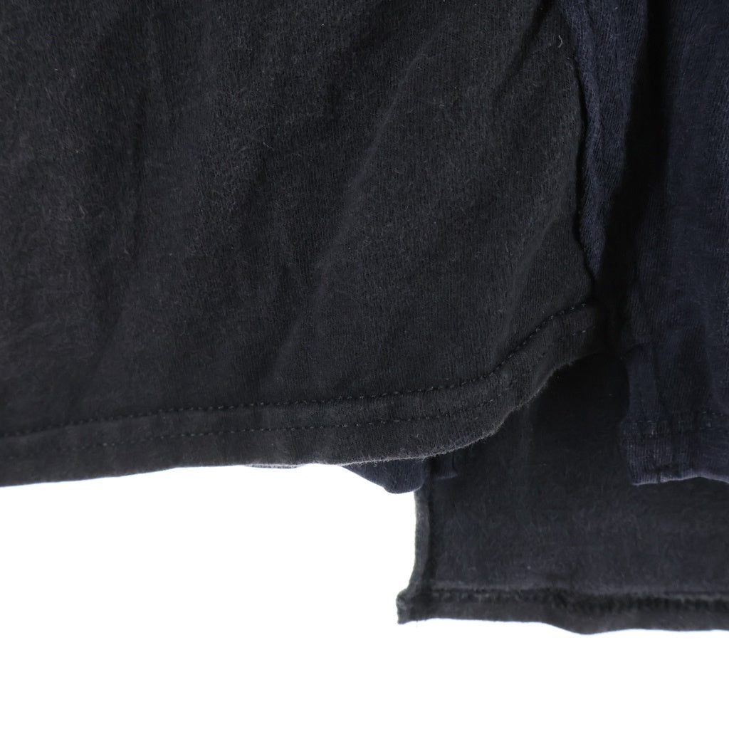 OLD PARK(オールドパーク) デヴィッド ボウイ 再構築 グラフィック プリント 半袖 Tシャツ カットソー ブラック