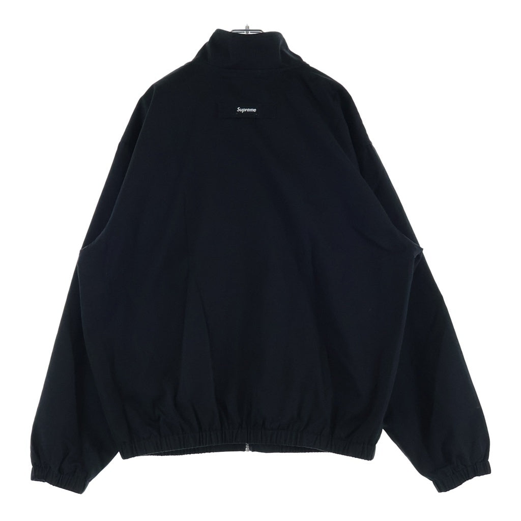 SUPREME(シュプリーム) 26SS Harrington Jacket ハリトンジャケット ロゴ エンブロイド ジップ アップ ジャケット ブラック