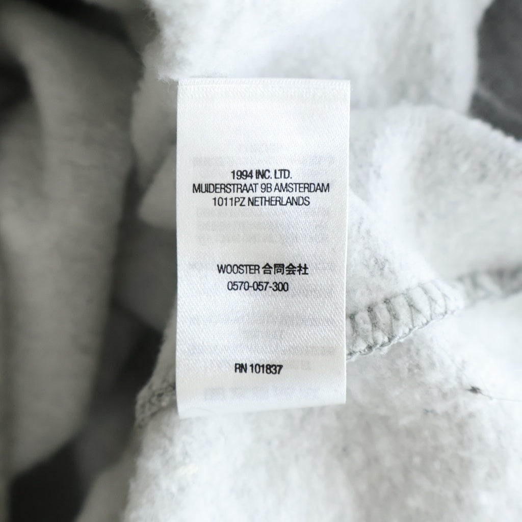 SUPREME(シュプリーム) 22SS ×BURBERRY Box Logo Hooded Sweatshirt バーバリー ボックスロゴ スウェットプルオーバーパーカー フーディー グレー
