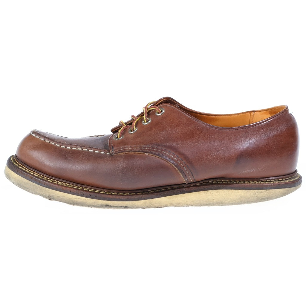 RED WING(レッド ウイング) Work Oxford MOCTOE ワーク オックスフォード モックトゥ レザー シューズ ブラウン 8109
