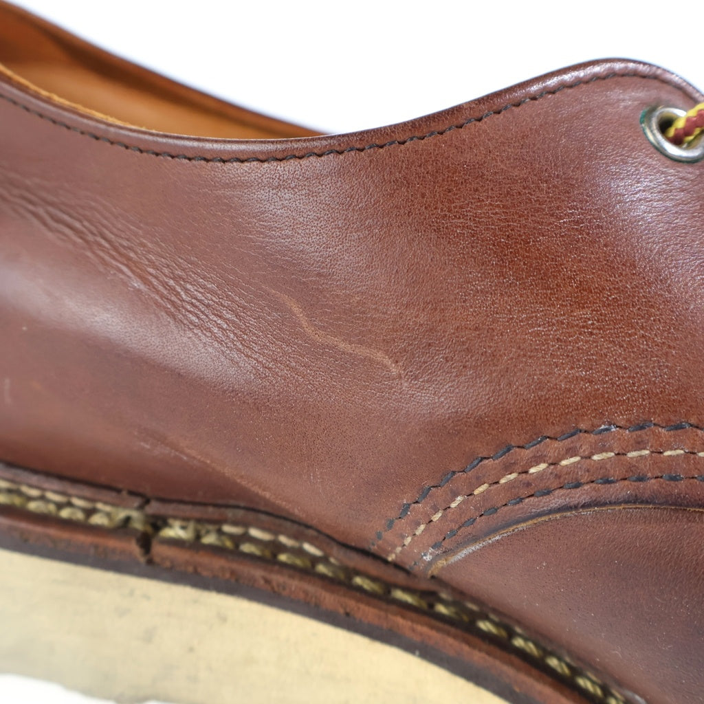 RED WING(レッド ウイング) Work Oxford MOCTOE ワーク オックスフォード モックトゥ レザー シューズ ブラウン 8109