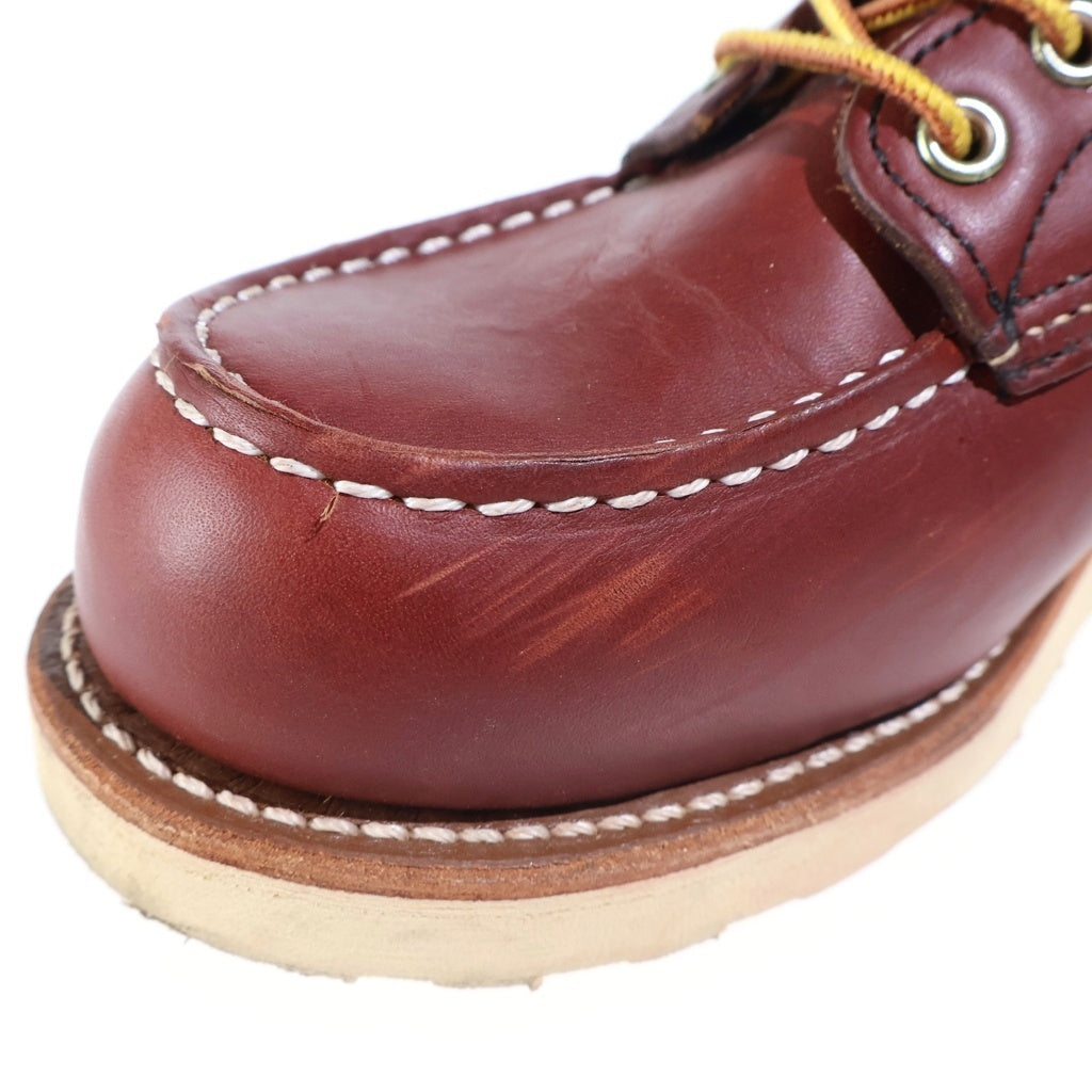 RED WING(レッド ウイング) IRISH SETTER アイリッシュセッター・クラシックモックトゥ ハイカット レザー ブーツ ブラウン 9106