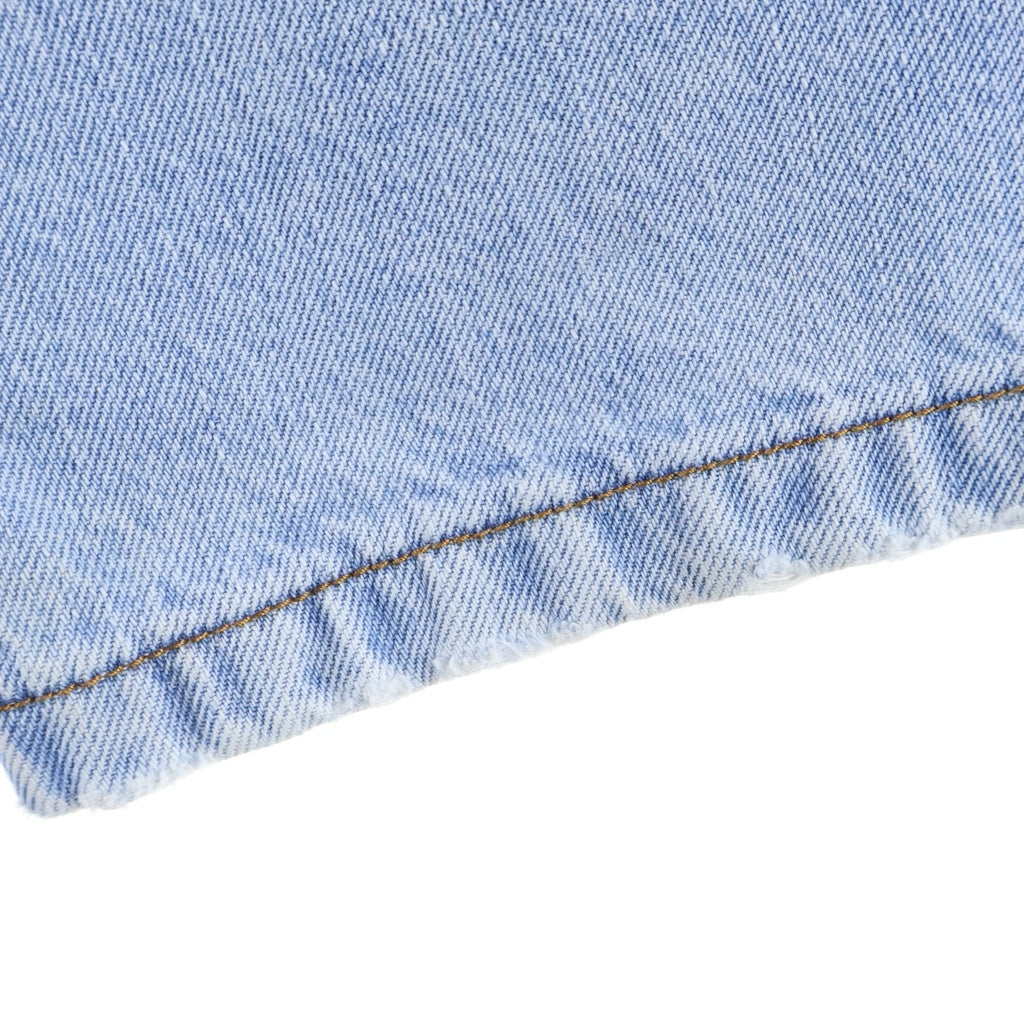 ACNE STUDIOS Bla Konst(アクネストゥディオズ ブロコンスト) ボタンフライ ルーズフィット ストレートジーンズ デニムパンツ インディゴ C00039