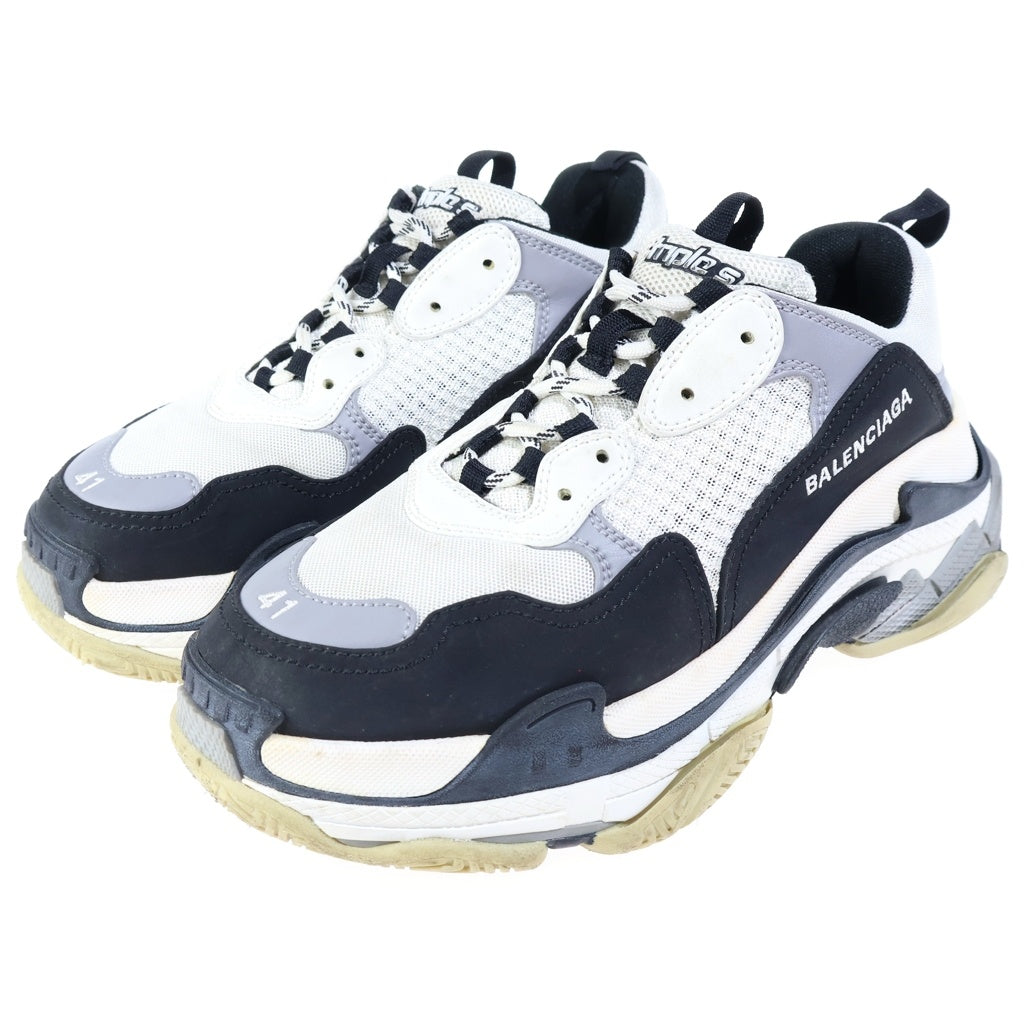 BALENCIAGA(バレンシアガ) TRIPLE S トリプル エス ローカット スニーカー ホワイト/ブラック 536737