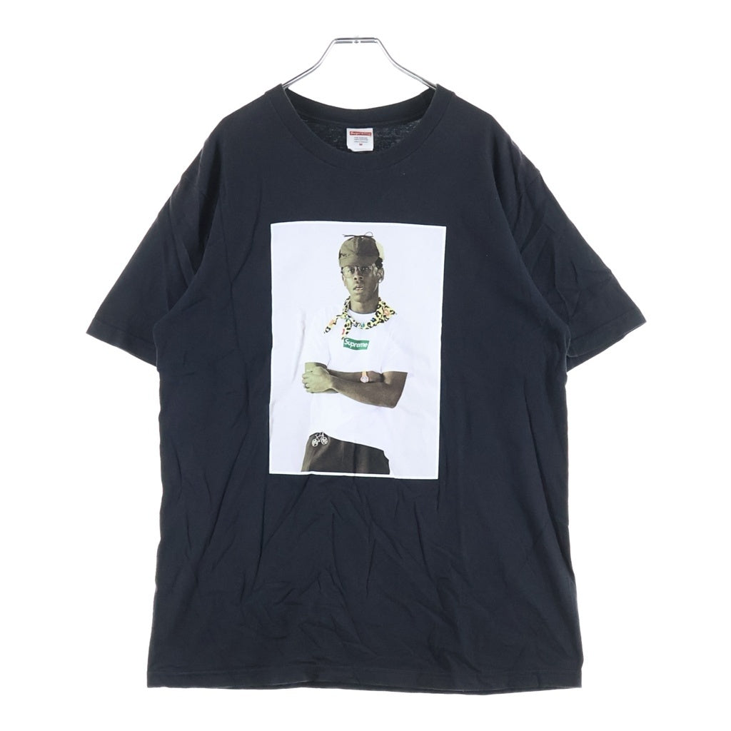 SUPREME(シュプリーム) 24AW Tyler The Creator Tee タイラーザクリエイター フォト プリント 半袖 Tシャツ カットソー ブラック