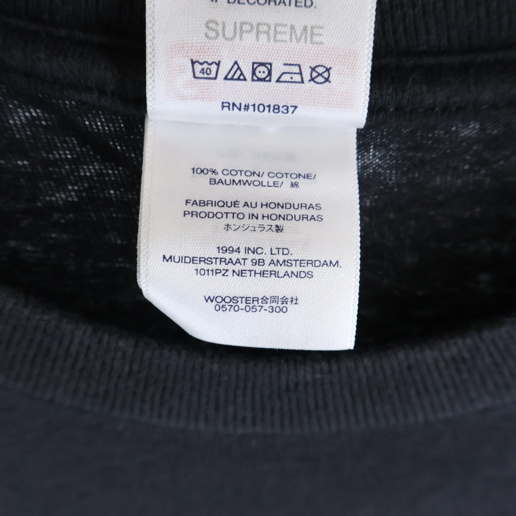 SUPREME(シュプリーム) 24AW Tyler The Creator Tee タイラーザクリエイター フォト プリント 半袖 Tシャツ カットソー ブラック