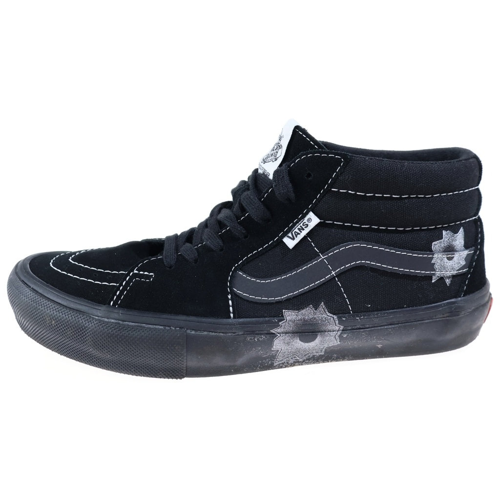 SUPREME(シュプリーム) 25SS ×VANS Skate Grosso Mid Bullet Hole Black ミッド カット スニーカー ブラック US9/27cm