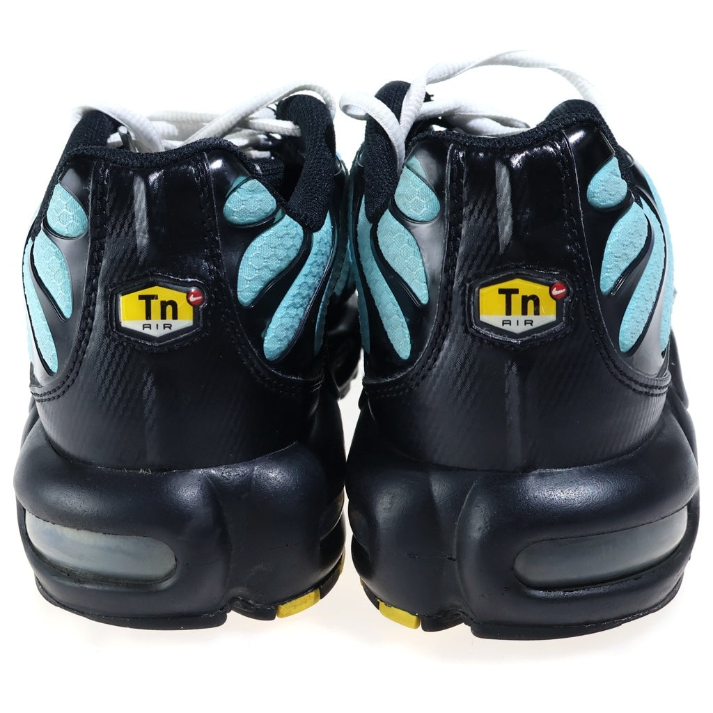NIKE(ナイキ) AIR MAX PLUS AQUA/METALLIC SILVER-BLACK-WHITE ナイキ エア マックス プラス ローカット スニーカー ブルー US9.5/27.5cm CV8838-400