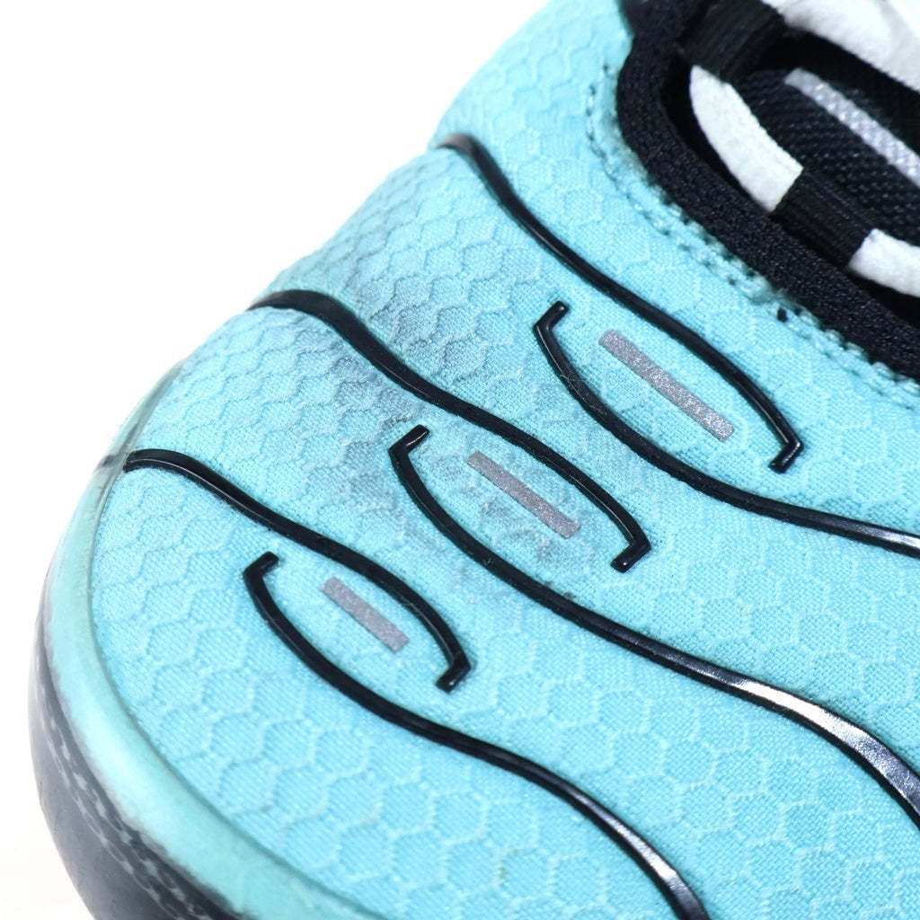 NIKE(ナイキ) AIR MAX PLUS AQUA/METALLIC SILVER-BLACK-WHITE ナイキ エア マックス プラス ローカット スニーカー ブルー US9.5/27.5cm CV8838-400