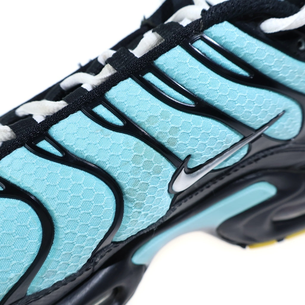 NIKE(ナイキ) AIR MAX PLUS AQUA/METALLIC SILVER-BLACK-WHITE ナイキ エア マックス プラス ローカット スニーカー ブルー US9.5/27.5cm CV8838-400