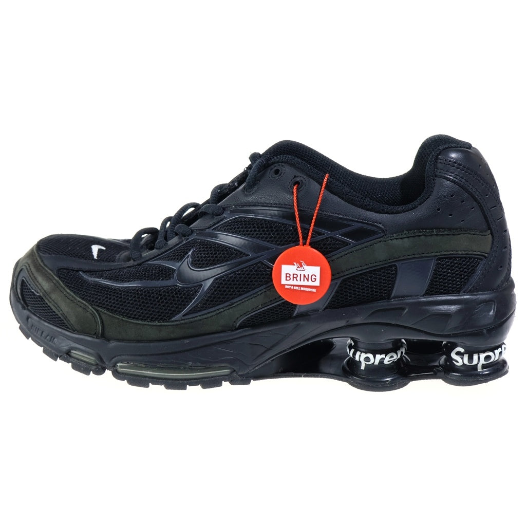 NIKE(ナイキ) 22SS ×SUPREME SHOX RIDE 2 SP シュプリーム ショックス ローカットスニーカー ブラック US10/28cm DN1615-001