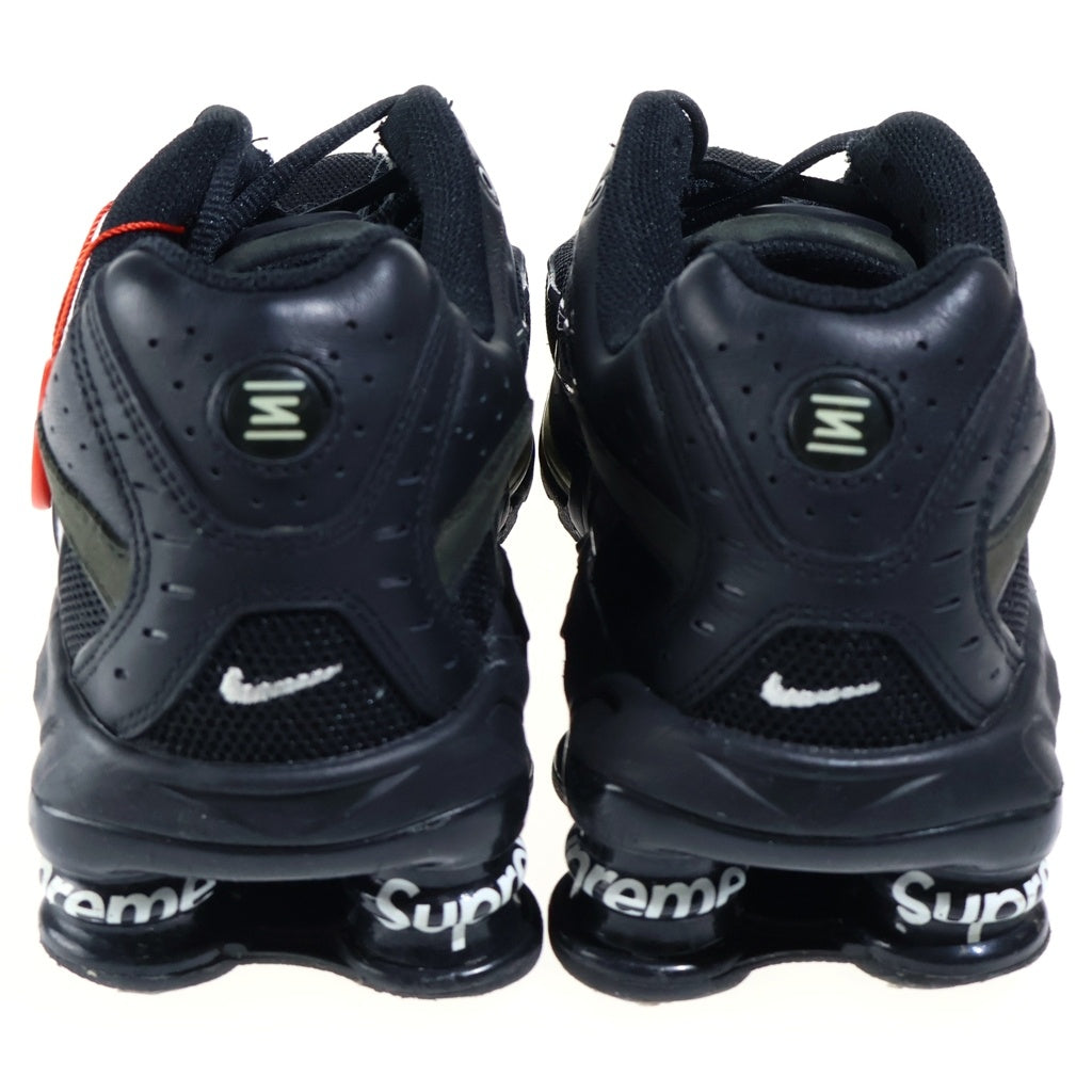NIKE(ナイキ) 22SS ×SUPREME SHOX RIDE 2 SP シュプリーム ショックス ローカットスニーカー ブラック US10/28cm DN1615-001