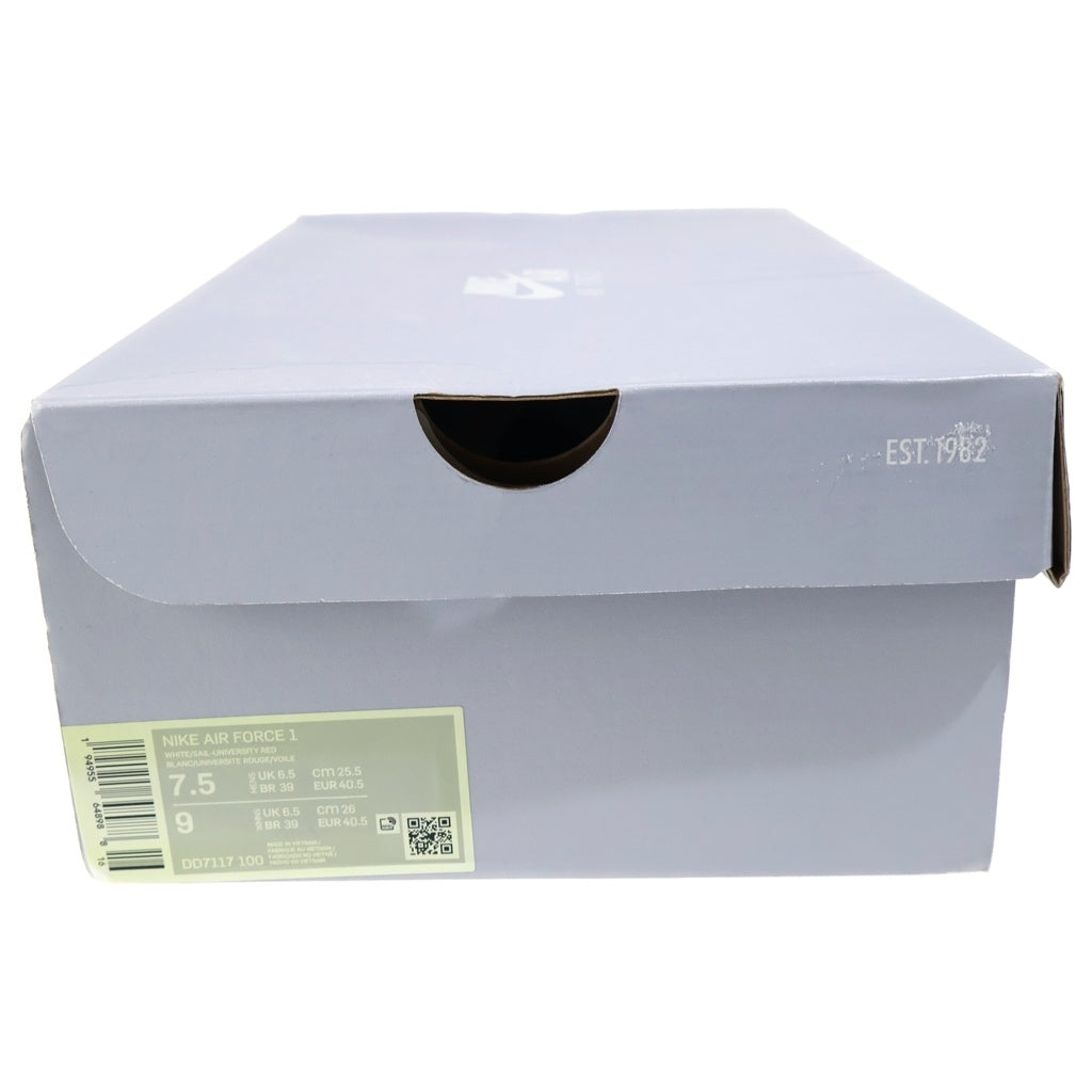 NIKE(ナイキ) AIR FORCE 1 LOW VALENTINE'S DAY エアフォース ワン ヴァレンタイン デイ ローカット スニーカー ホワイト US7.5/25.5cm DD7117-100