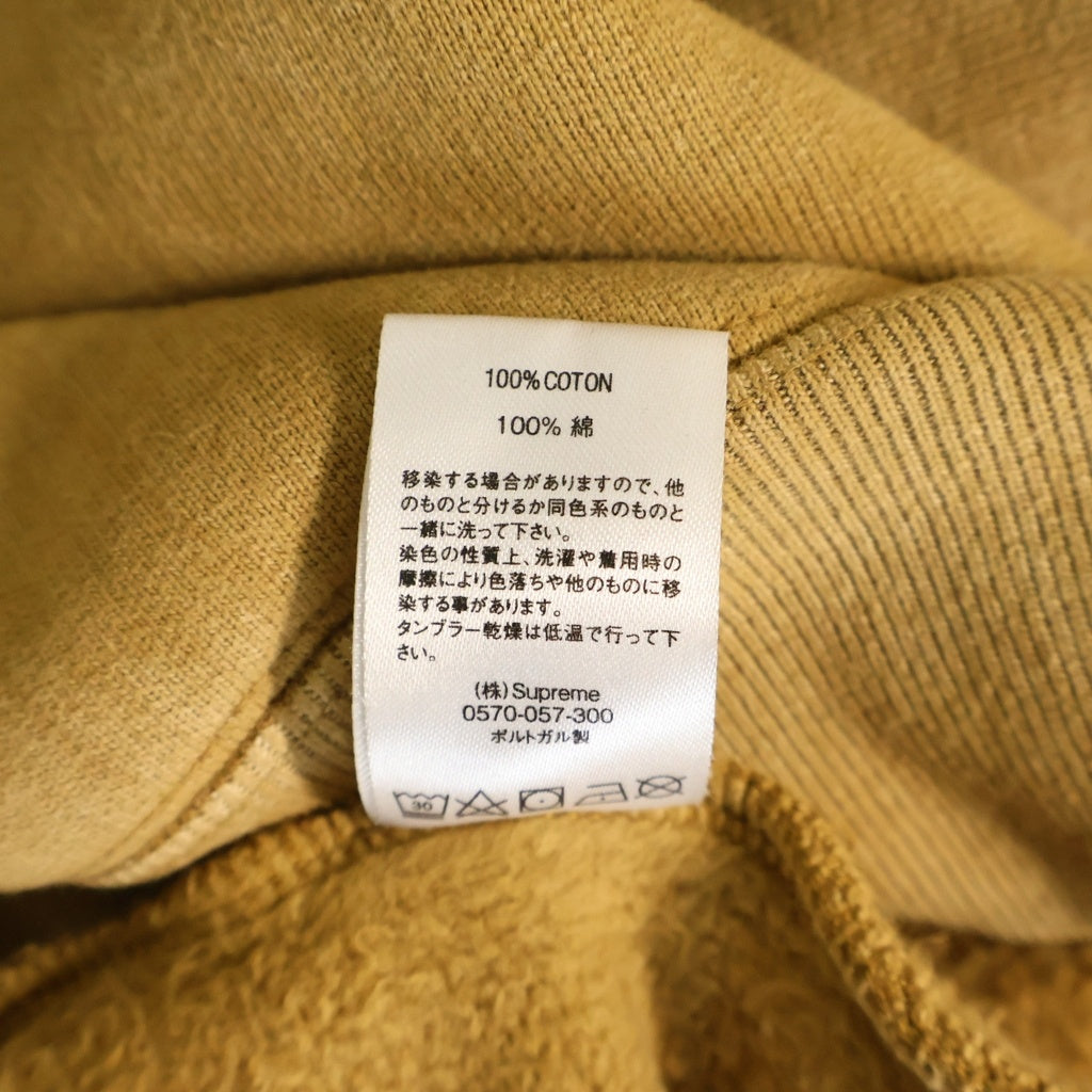 SUPREME(シュプリーム) 21SS Brush Stroke Hooded Sweatshirt ブラッシュストローク フーデットスウェットシャツ パーカー ベージュ