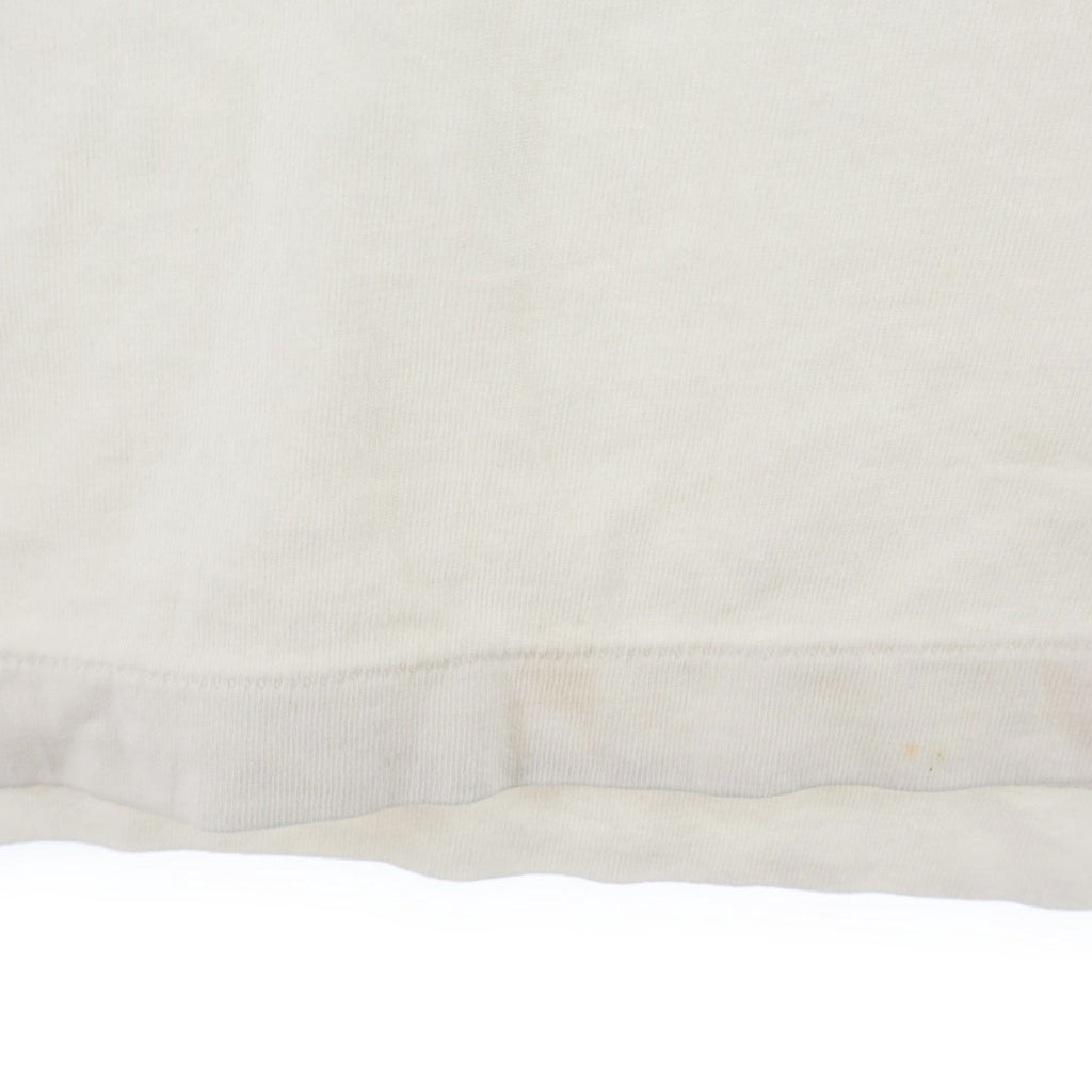 SAINT MICHAEL(セントマイケル) 25SS SAINT MX SS TEE WHITE ヴィンテージ加工 半袖カットソー Tシャツ ホワイト SM-HR8-0000-018