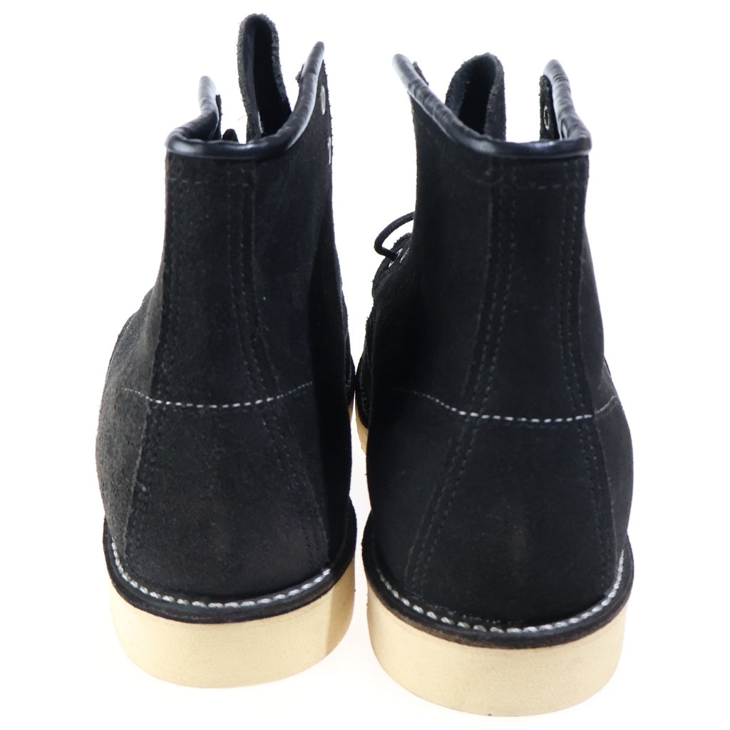 RED WING(レッド ウイング) 6inch CLASSIC MOC TOE クラシック モックトゥ スエード ブーツ ブラック 8874