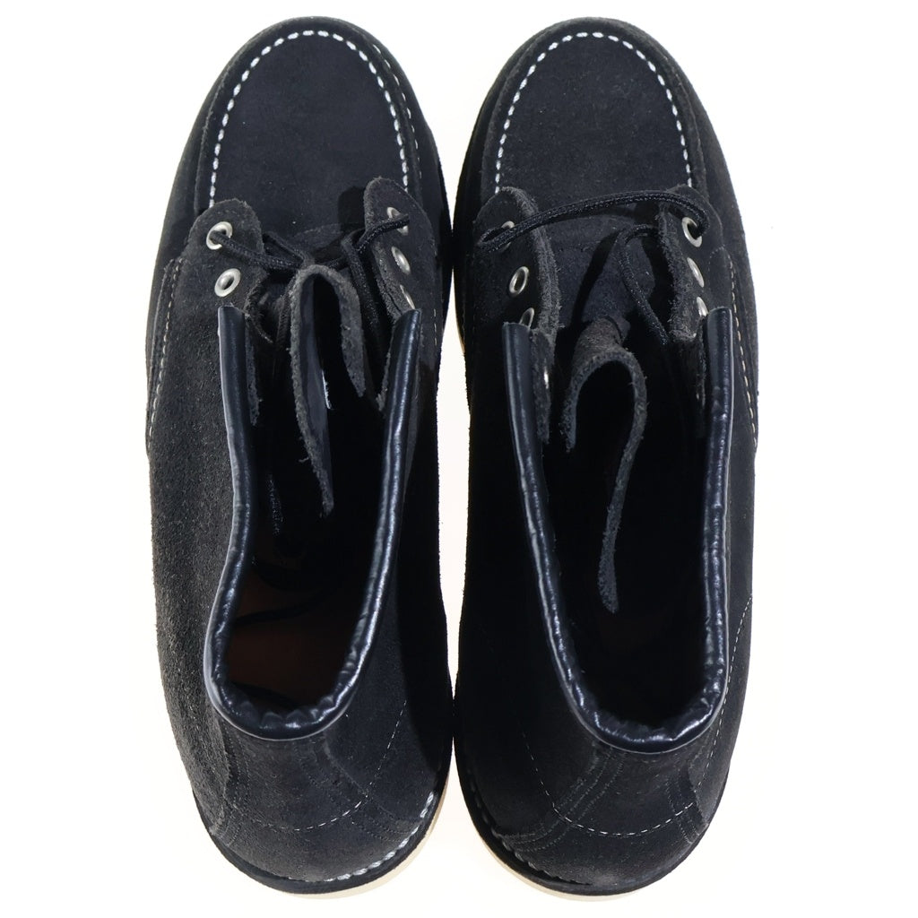 RED WING(レッド ウイング) 6inch CLASSIC MOC TOE クラシック モックトゥ スエード ブーツ ブラック 8874