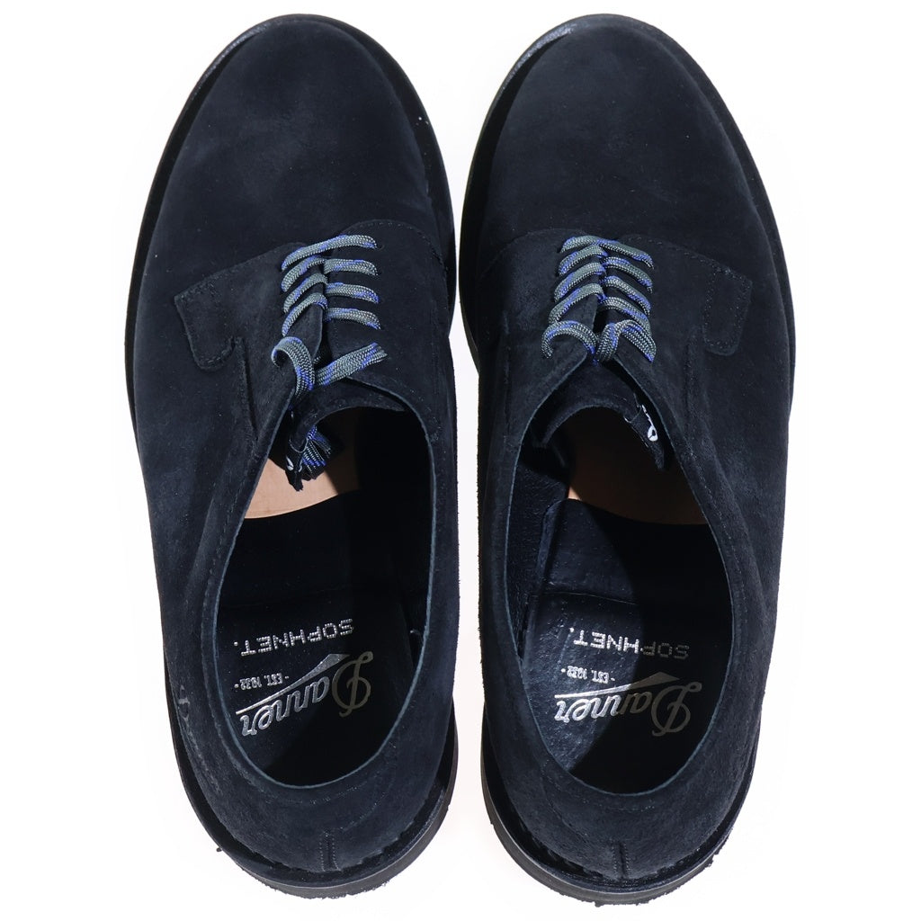 DANNER(ダナー) × SOPHNET. ソフネット POSTMAN SHOES ポストマン スエード レザー シューズ ブラック D214430