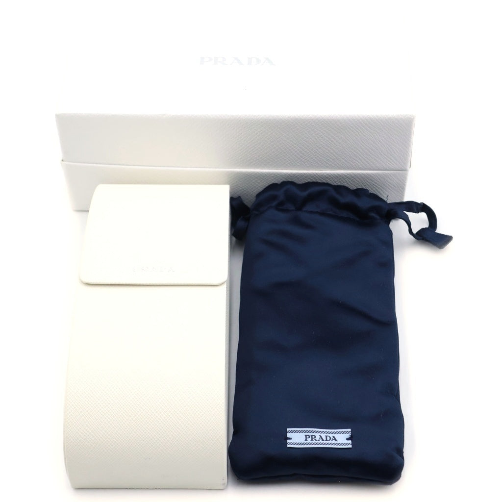 PRADA(プラダ) サイドロゴ オーバル サングラス ブラック 1AB-580