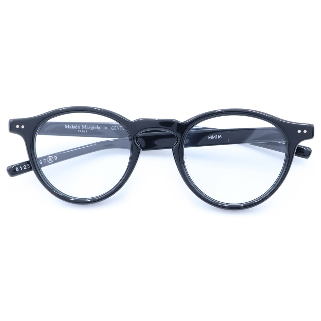 Maison Martin Margiela(メゾンマルタンマルジェラ) × GENTLEMONSTER ジェントルモンスター ボストンフレーム サングラス メガネ ブラック MM116-01